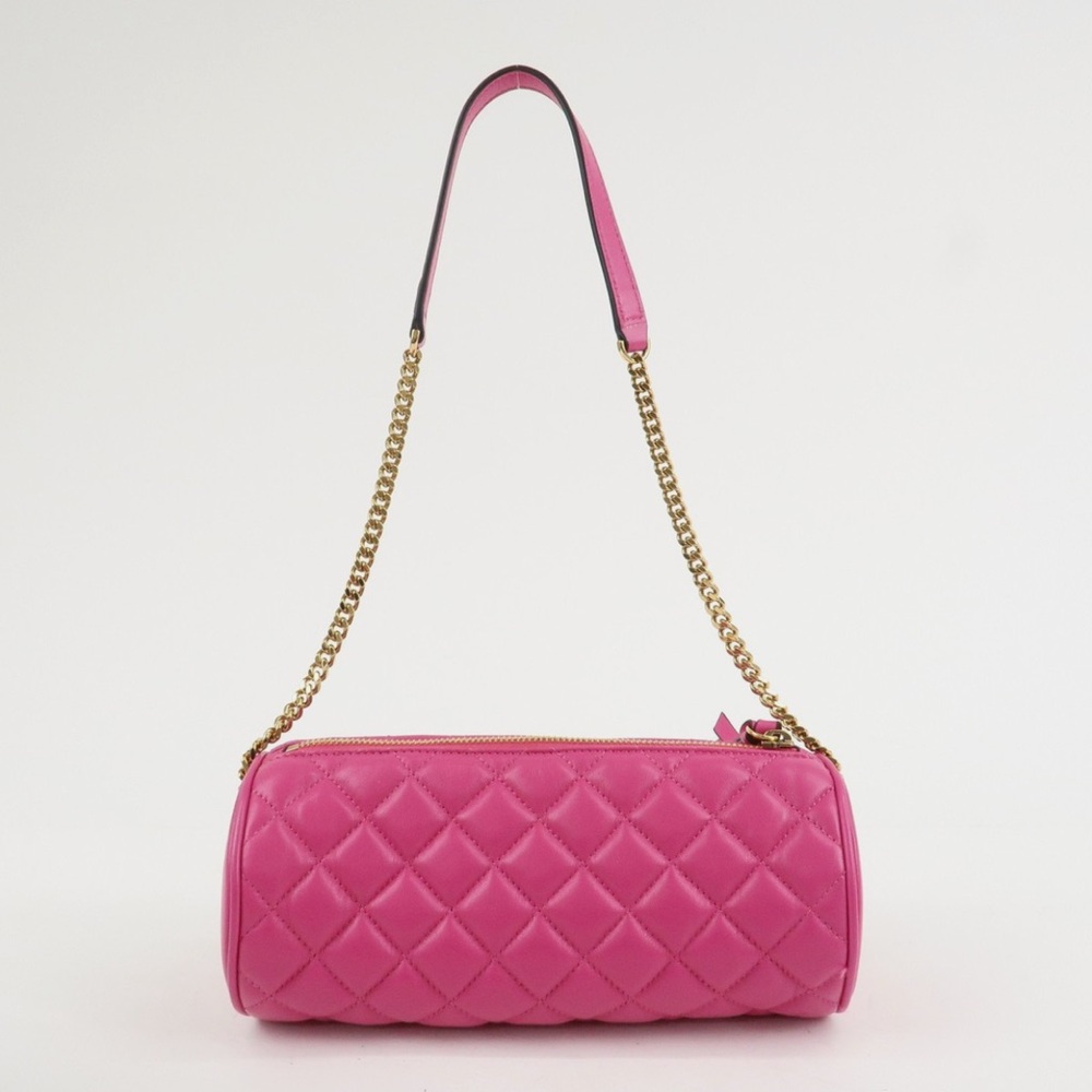 Versace Quilted Medusa Pink Bag - Picture 2 of 5